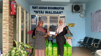 Berbagi Kebahagiaan Di Bulan Ramdhan, PT Adi Graha Wira Jatim Berikan Santunan Untuk Anak-anak Yatim Piatu